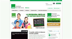 Desktop Screenshot of almeria.satse.es