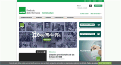 Desktop Screenshot of extremadura.satse.es