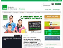 Tablet Screenshot of andalucia.satse.es