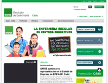 Tablet Screenshot of cadiz.satse.es