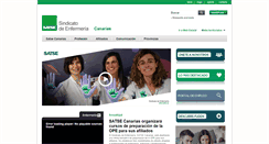 Desktop Screenshot of canarias.satse.es