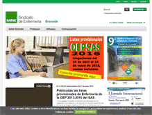 Tablet Screenshot of granada.satse.es
